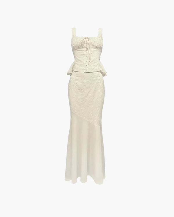 Conjunto de saia sereia Esther