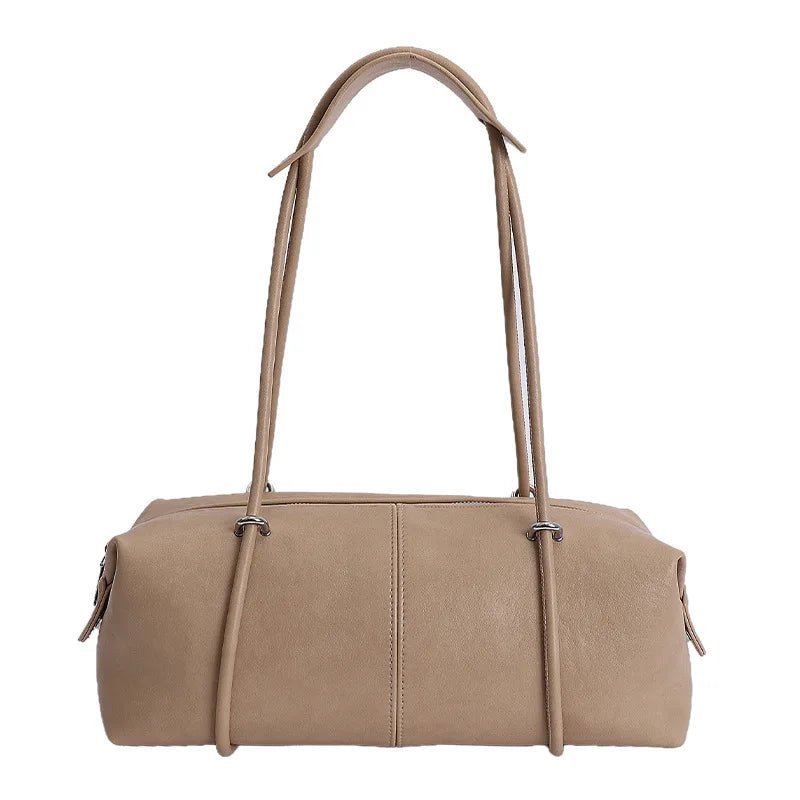 Ada Pillow Boston Bag in beige – product shot