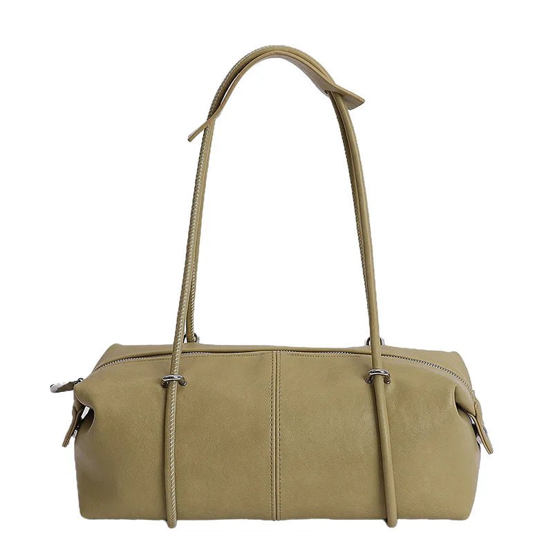 Ada Pillow Boston Bag in green – product shot