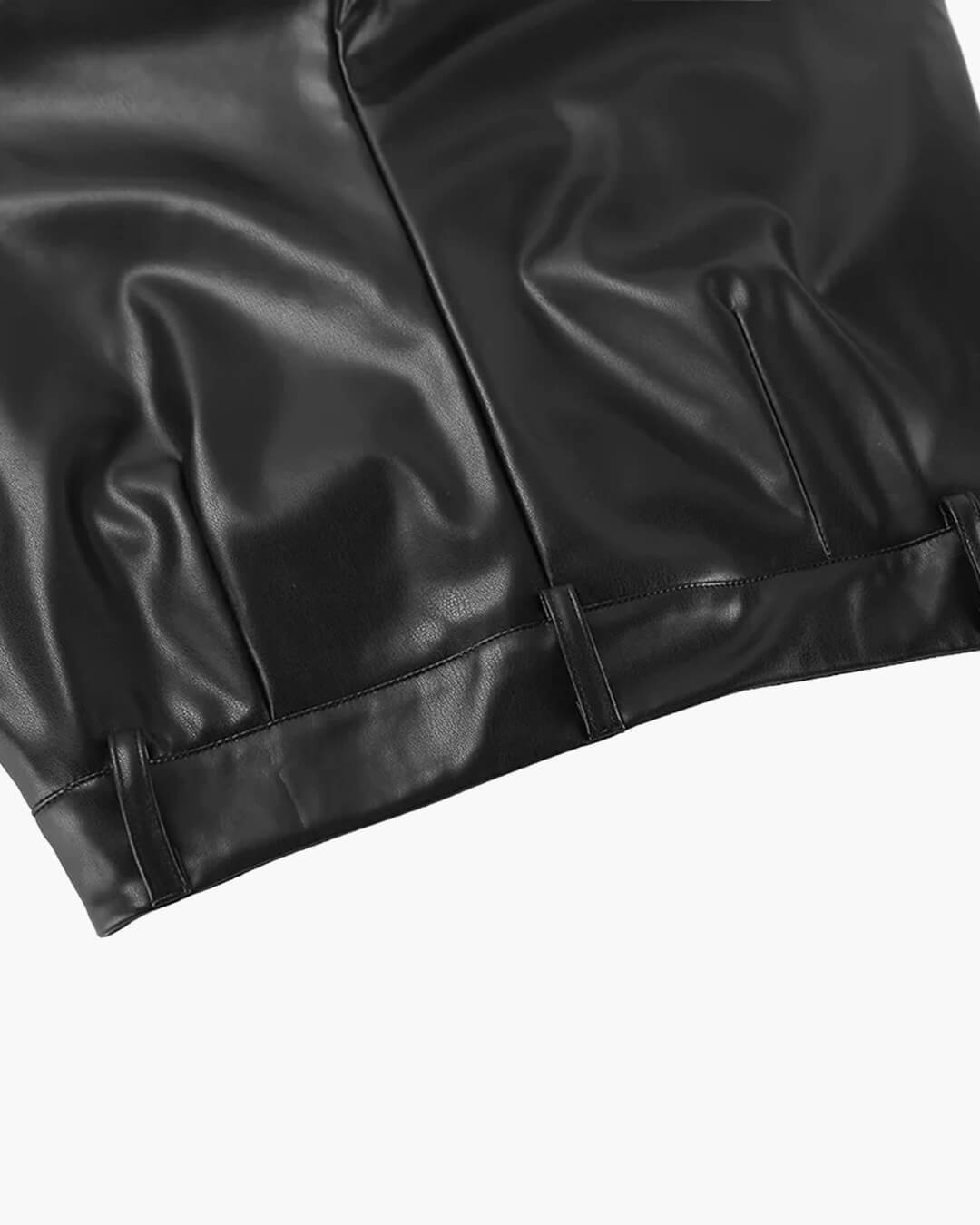 Ada Wide Leg Leather Pants