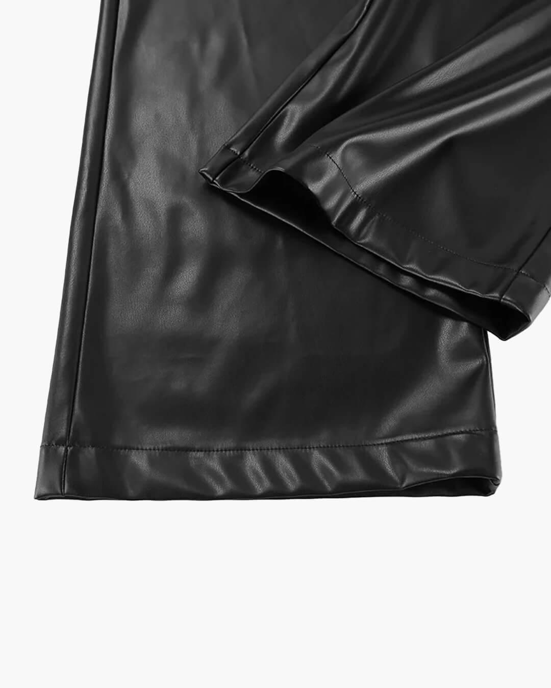 Ada Wide Leg Leather Pants