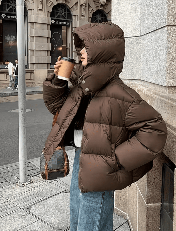 Adaure Thick Hooded Puffer Jacket