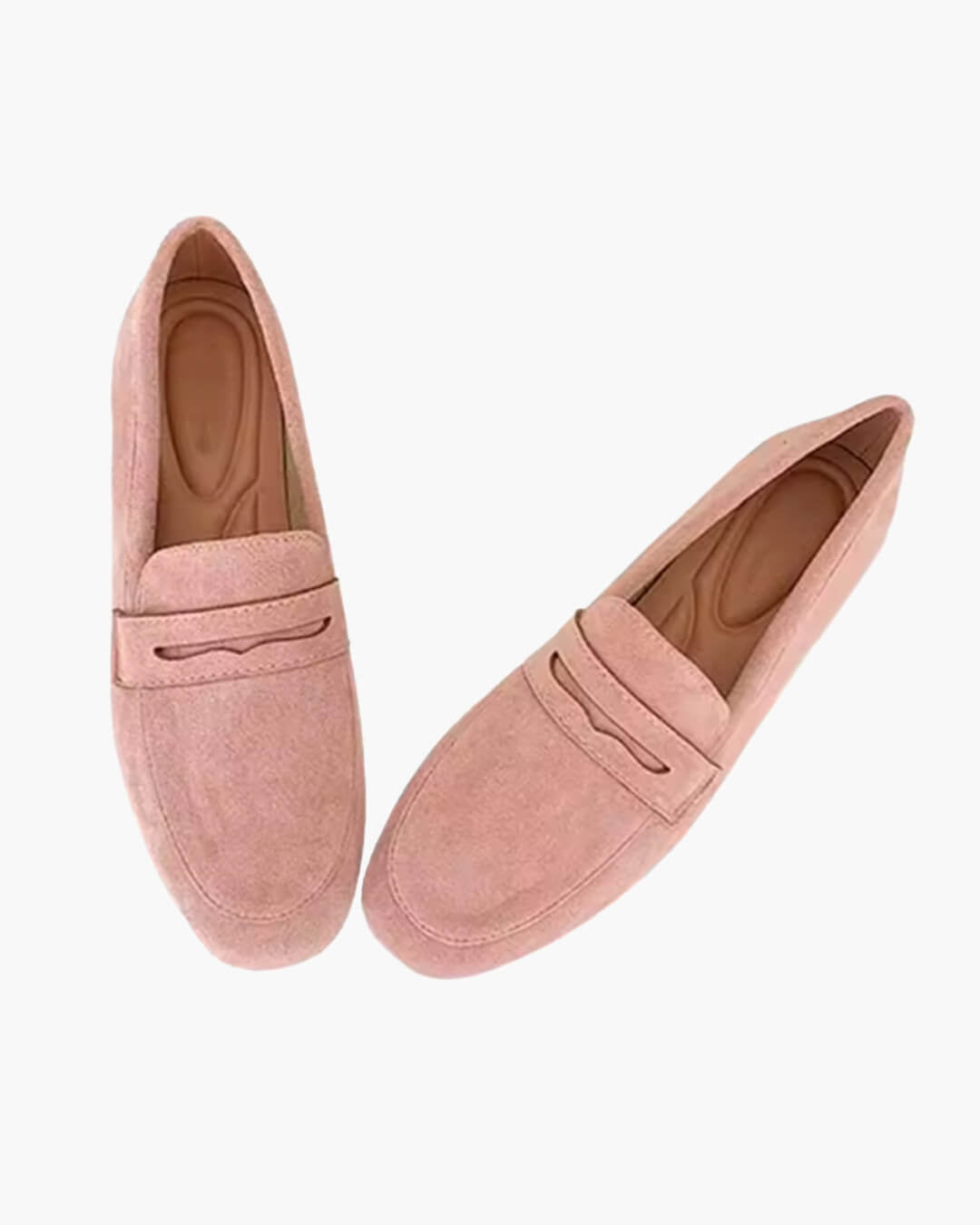 Mocassins Adira em camurça e sem atacadores