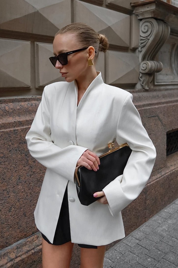 Blazer de cintura marcada Aimee