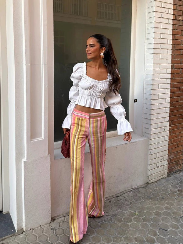 Aislinn Wide Leg Palazzo Pants