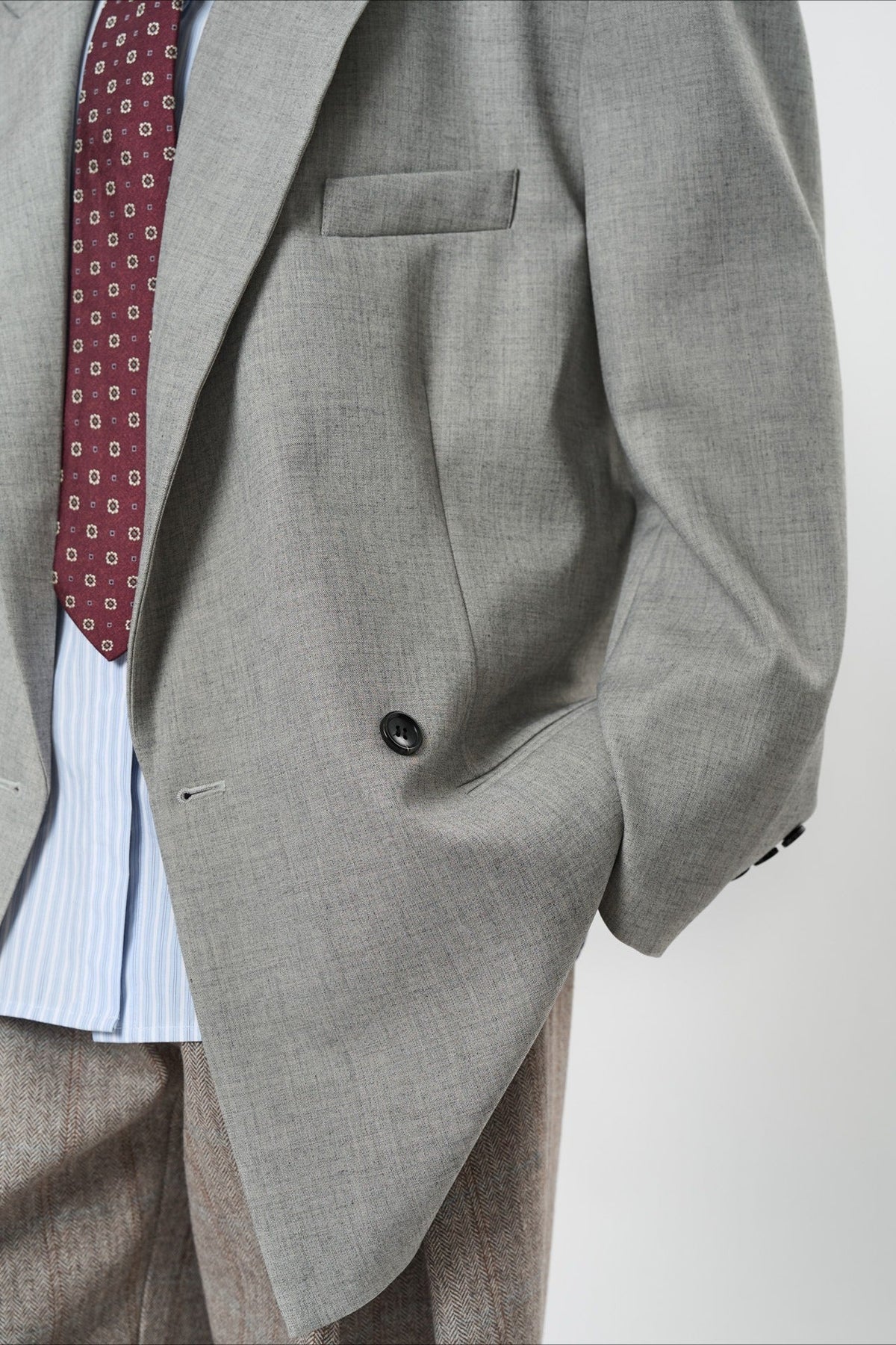Blazer de ombros estruturados Akira