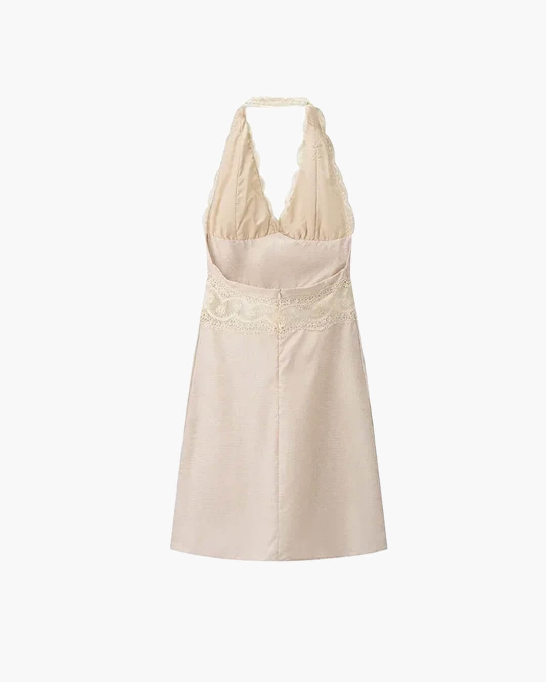 Vestido halter sem costas Alessa