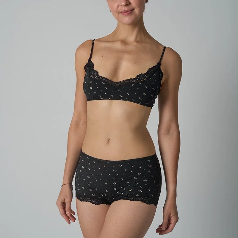 Conjunto de lingerie de renda Ally