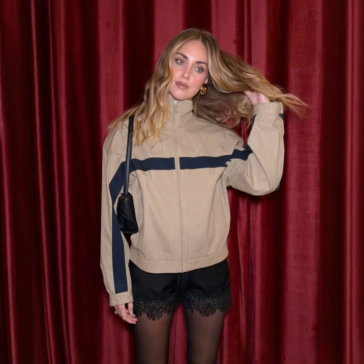 Blusão bomber vintage Amanda