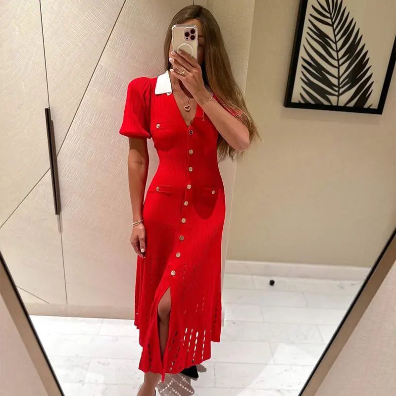 Vestido de malha Amelia