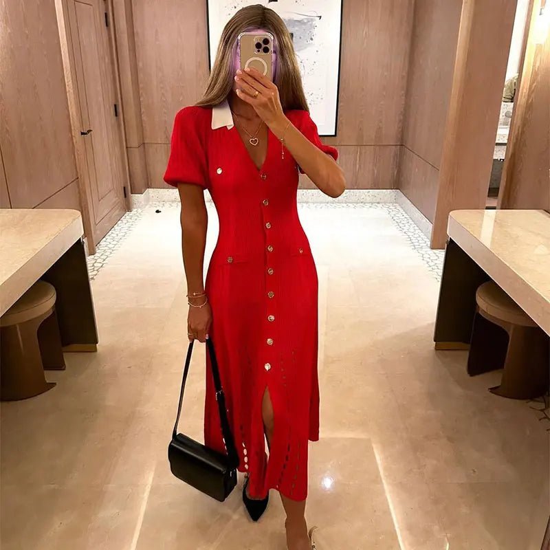 Vestido de malha Amelia
