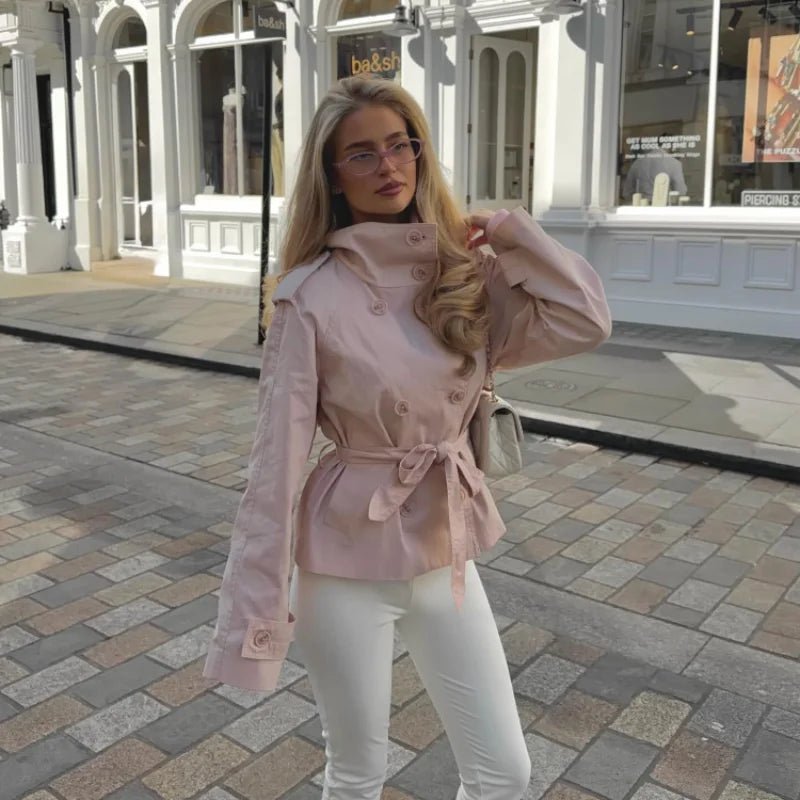 Amy Belted Trench Jacket