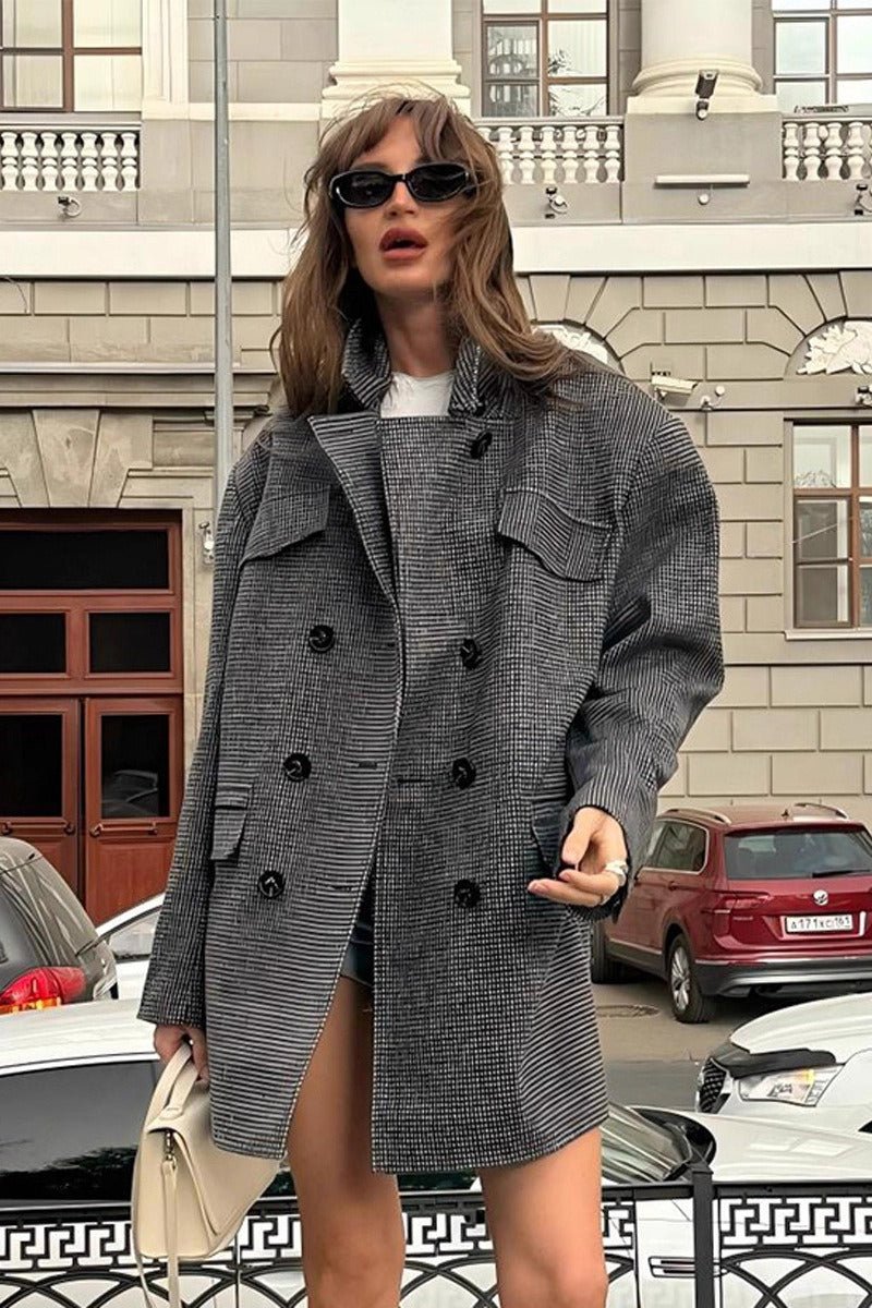 Casaco de tweed estruturado Anna