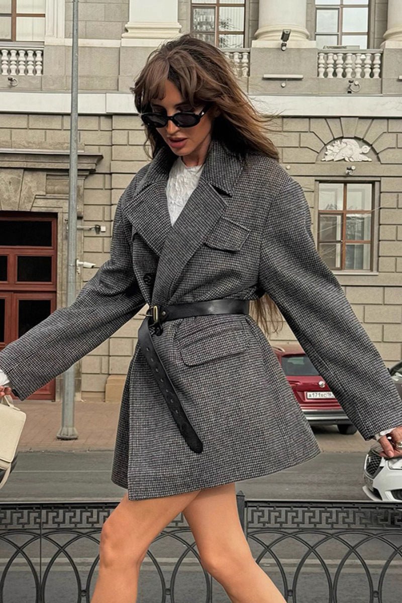 Casaco de tweed estruturado Anna