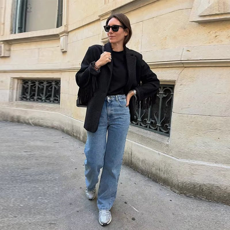 Casaco blazer de corte elegante Anna