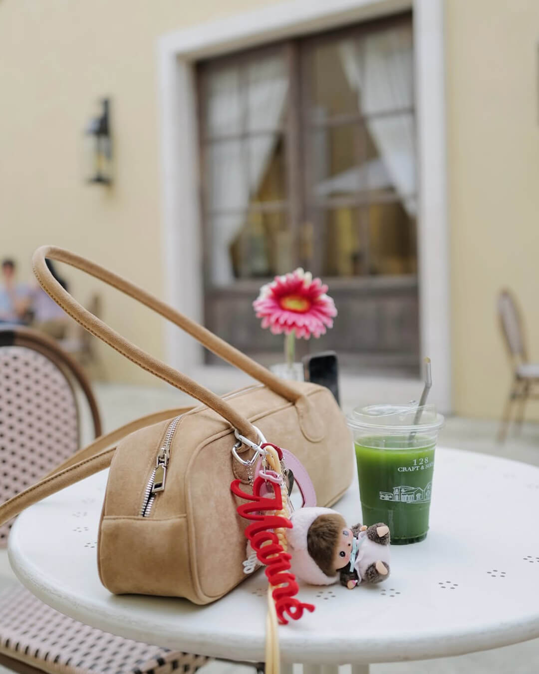 Mala de camurça vegan Aveline