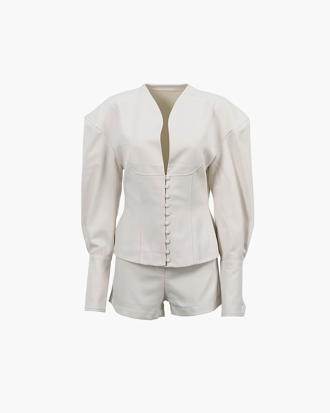 Conjunto de blazer com cintura ajustada Bethany