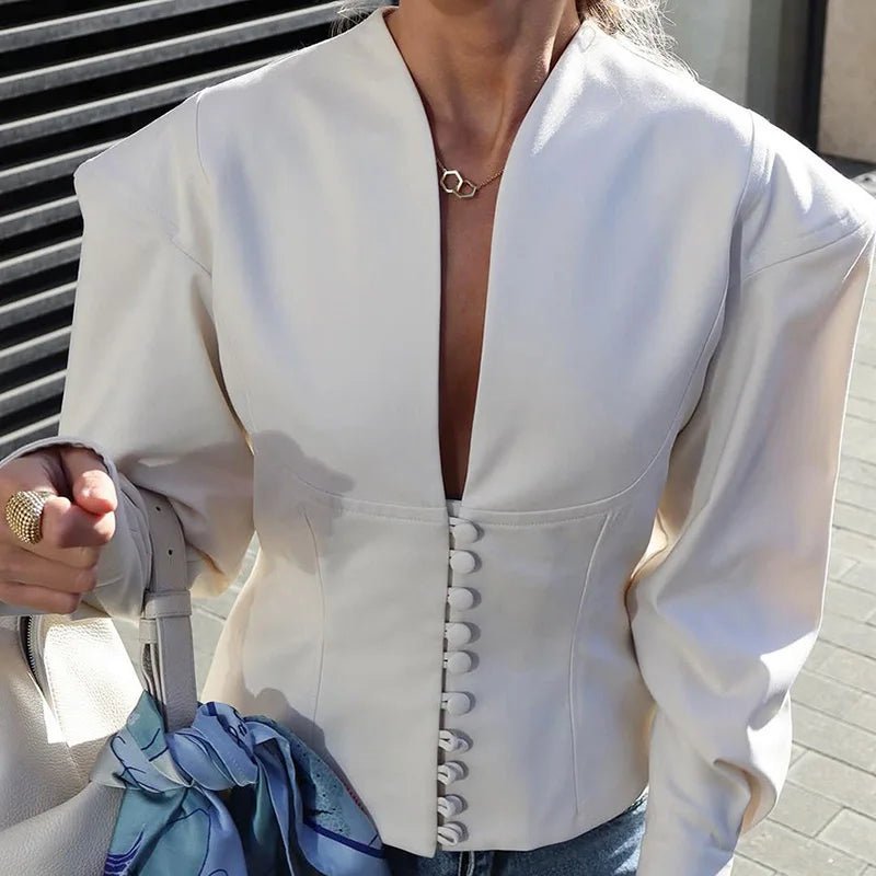 Conjunto de blazer com cintura ajustada Bethany
