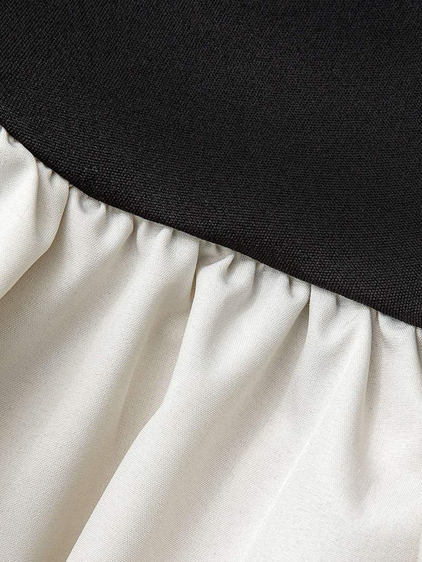 Vestido curto de malha Blair