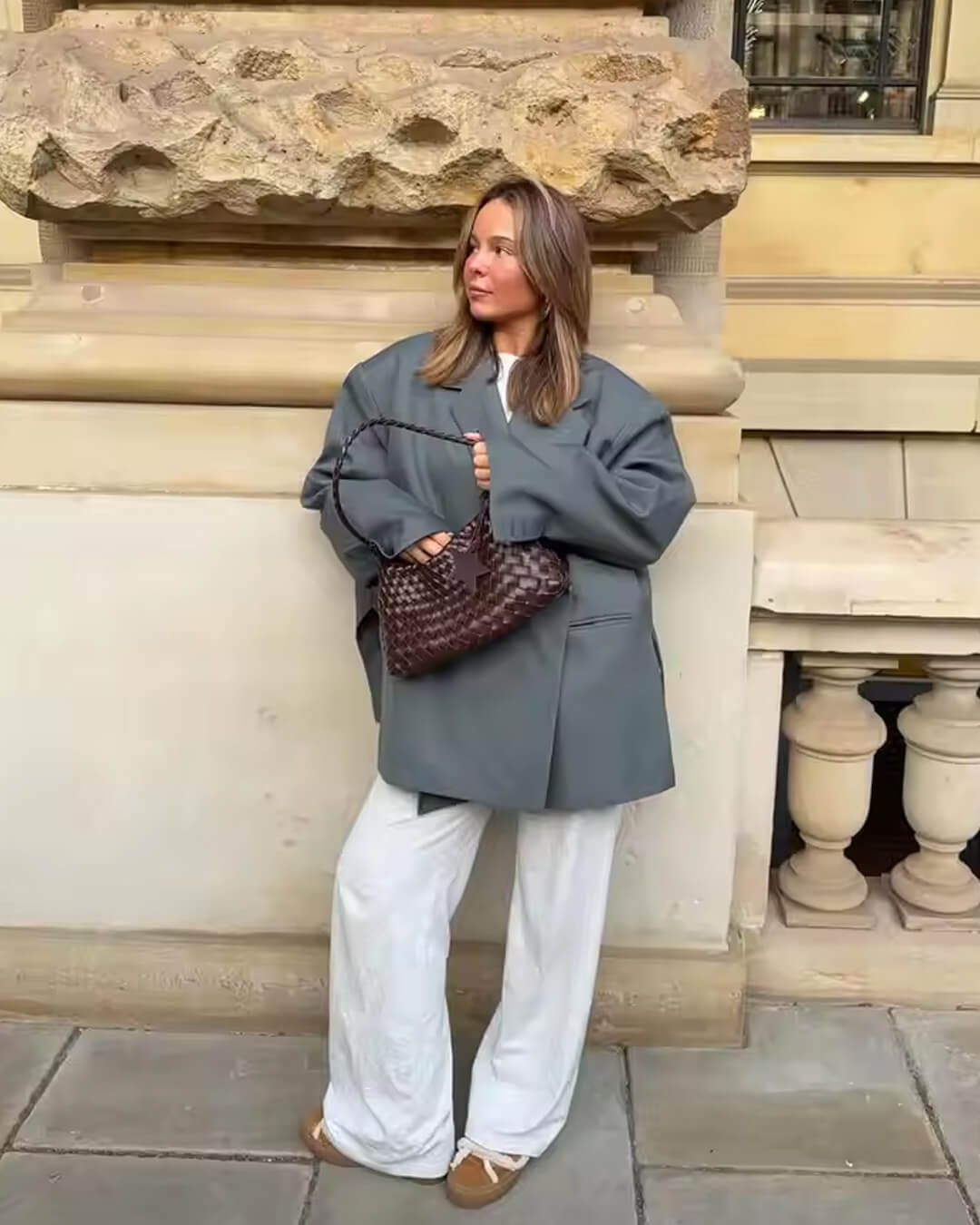 Brittany One-Button Lapel Blazer