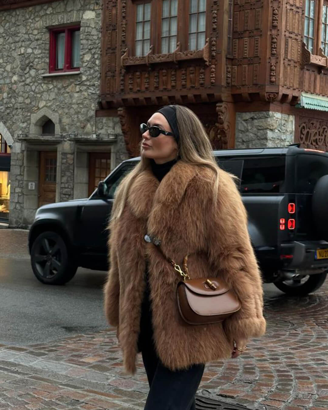 Casaco de pelo sintético Carissa