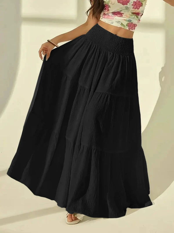 Celeste Layered Maxi Skirt