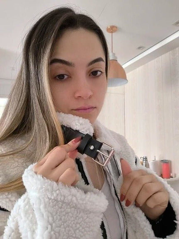 Blusão de bouclé Chantal