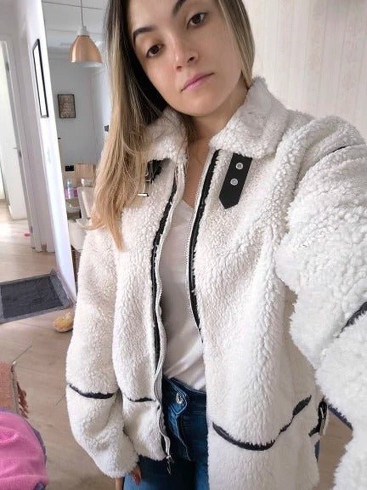 Blusão de bouclé Chantal