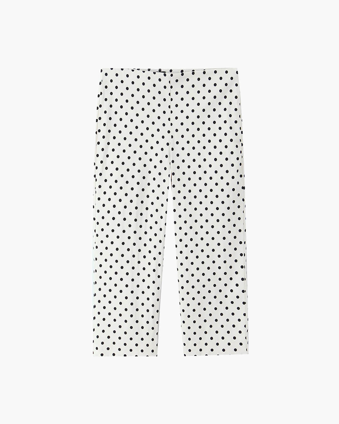 Conjunto de casaco e calças capri às bolinhas Cherry