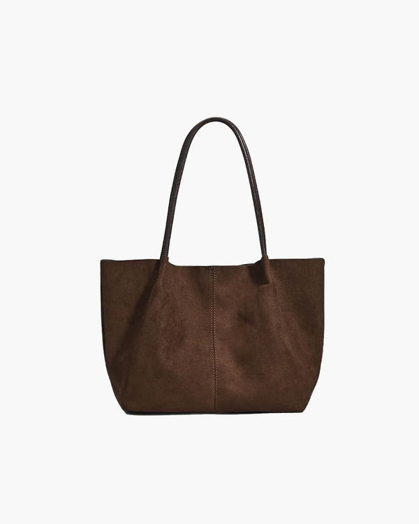 Saco de camurça Cheska com bolsa