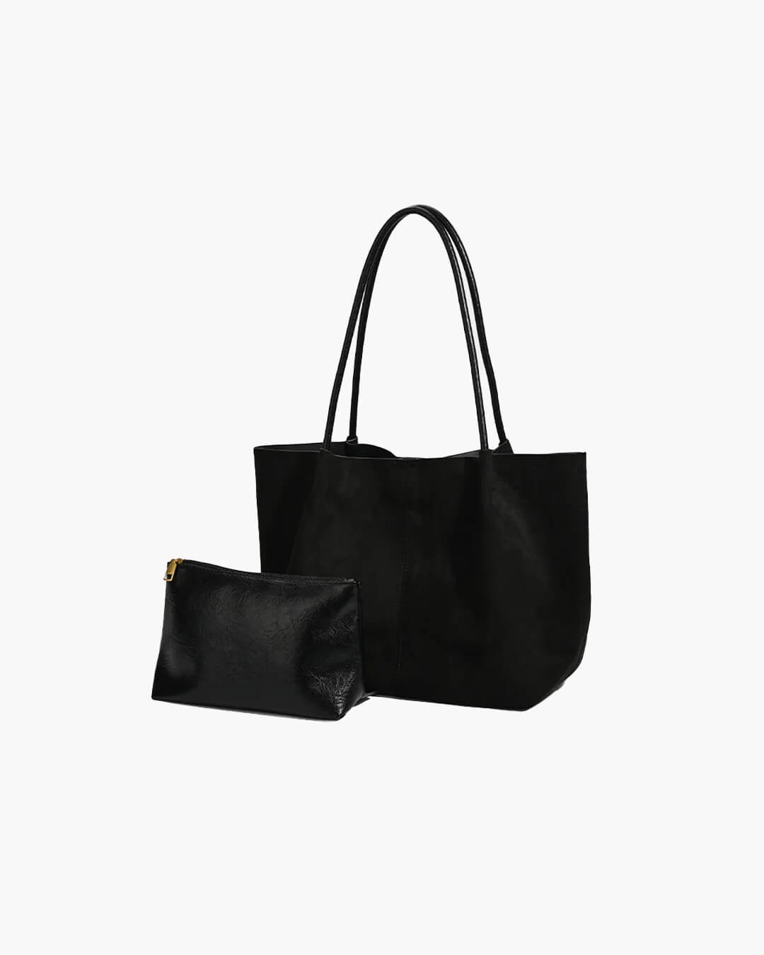 Saco de camurça Cheska com bolsa