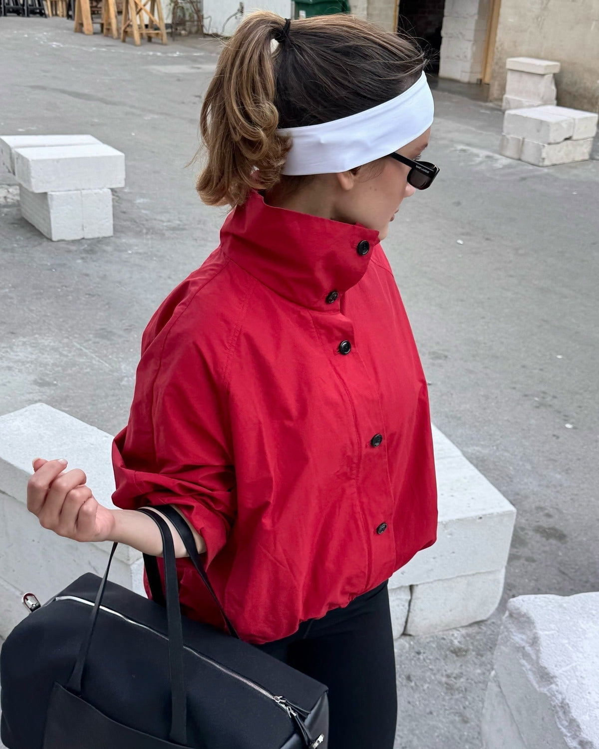 Clara High-Neck Jacket
