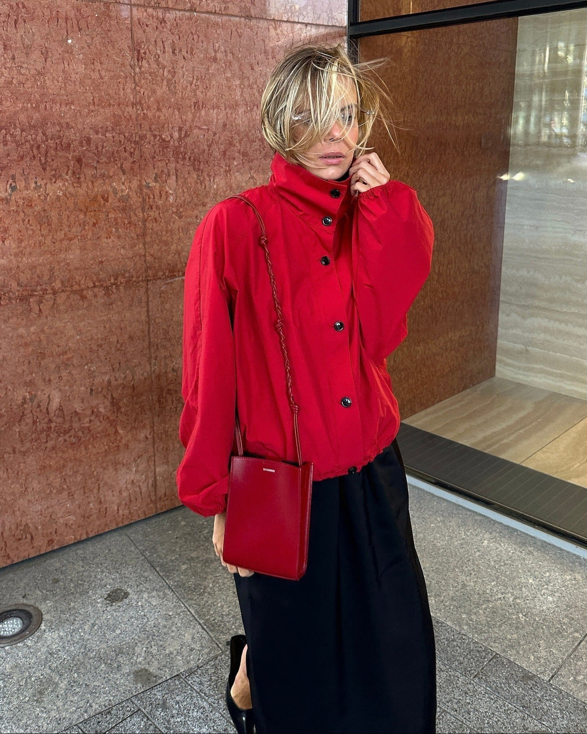 Clara High-Neck Jacket