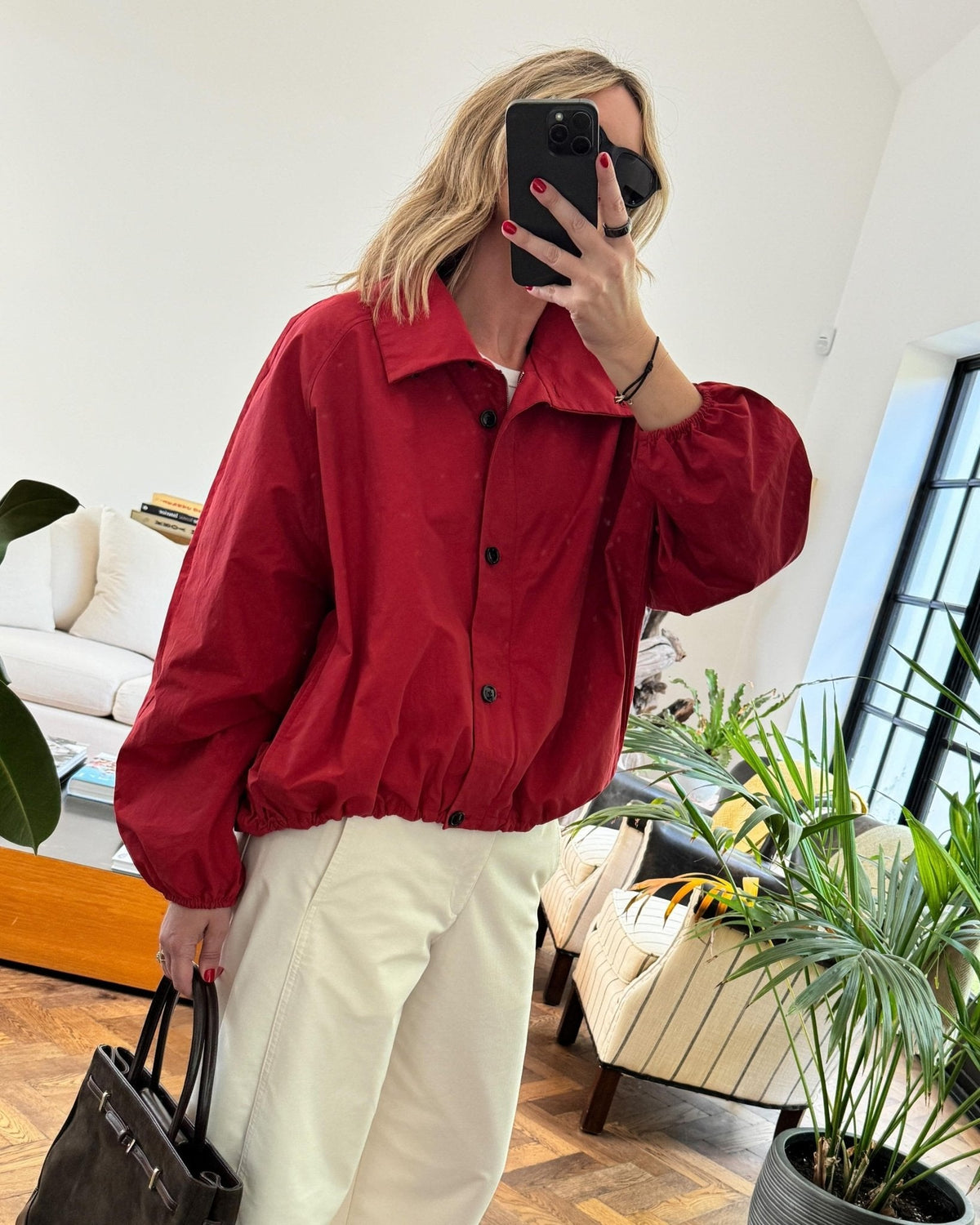 Clara High-Neck Jacket