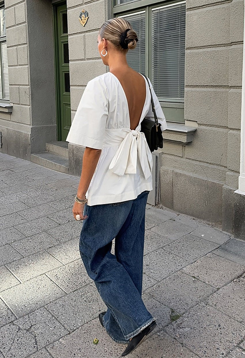 Top branco Tuco Clarisse