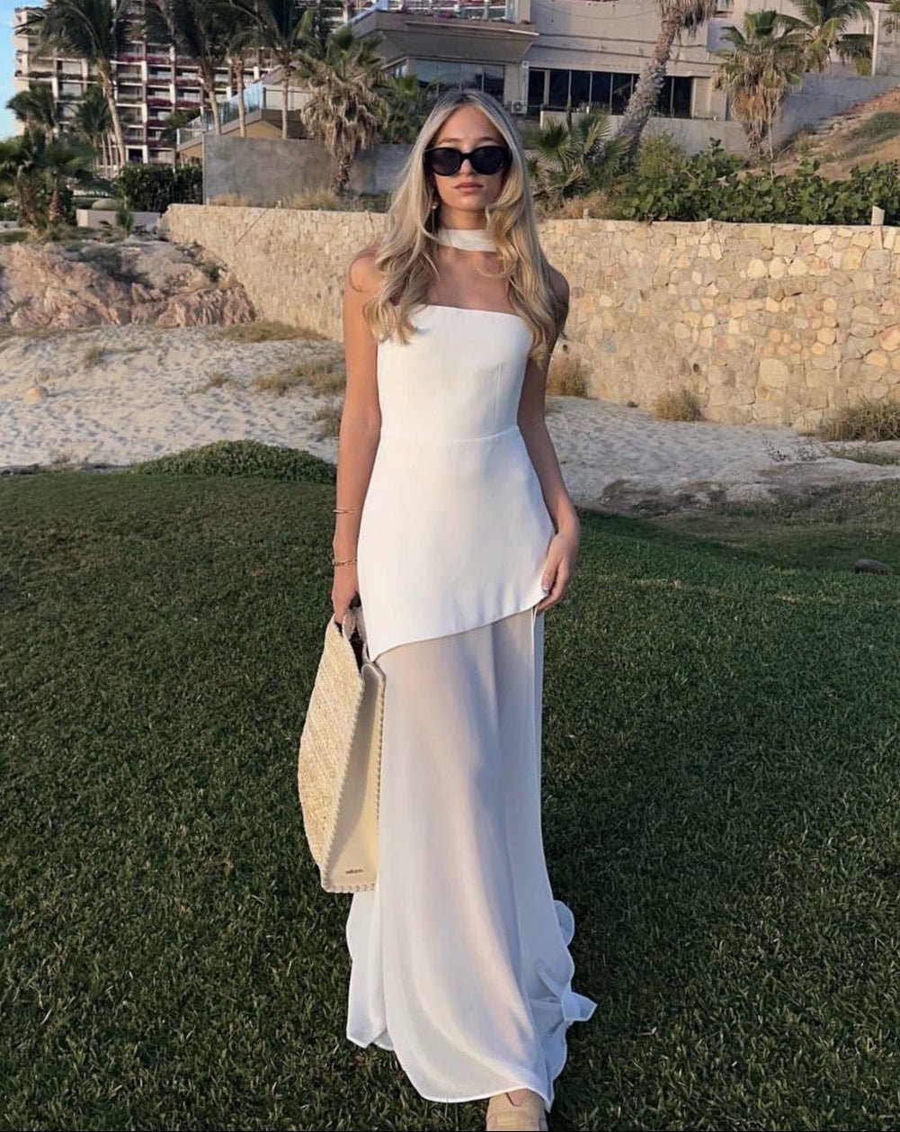 Daniela Asymmetric Maxi Dress