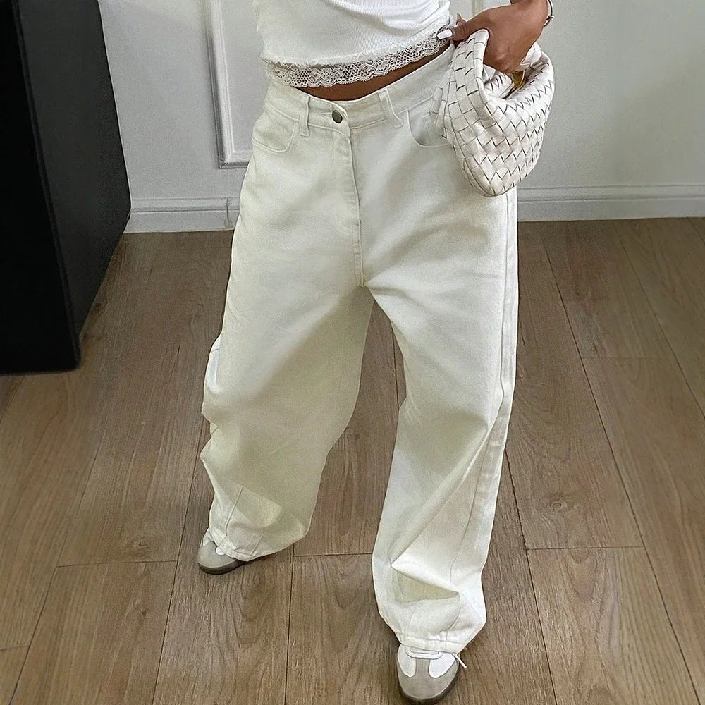 Danielle Wide Leg Baggy Jeans