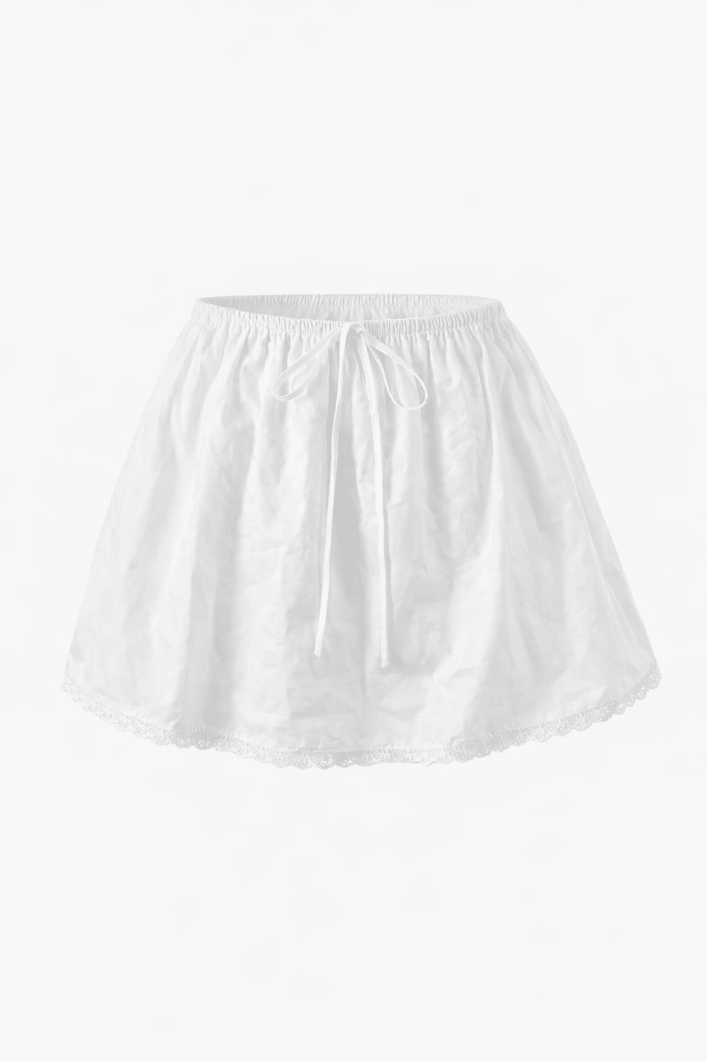 Conjunto de minissaia Kawaii com decote profundo Delia