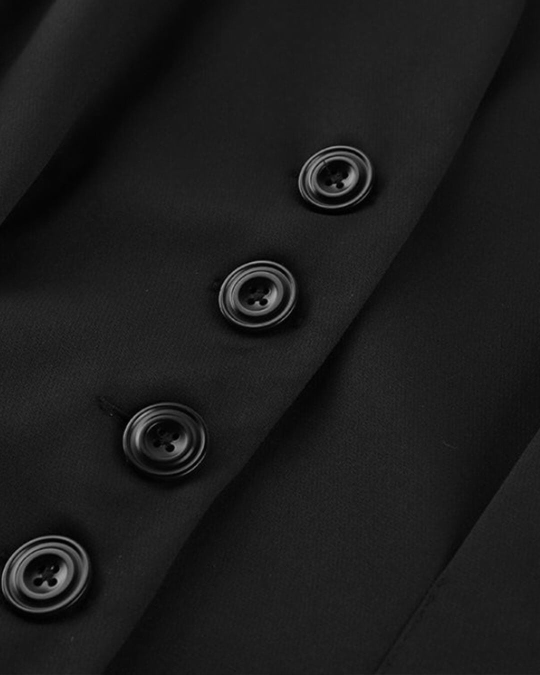 Blazer de decote em V com cintura franzida Empress