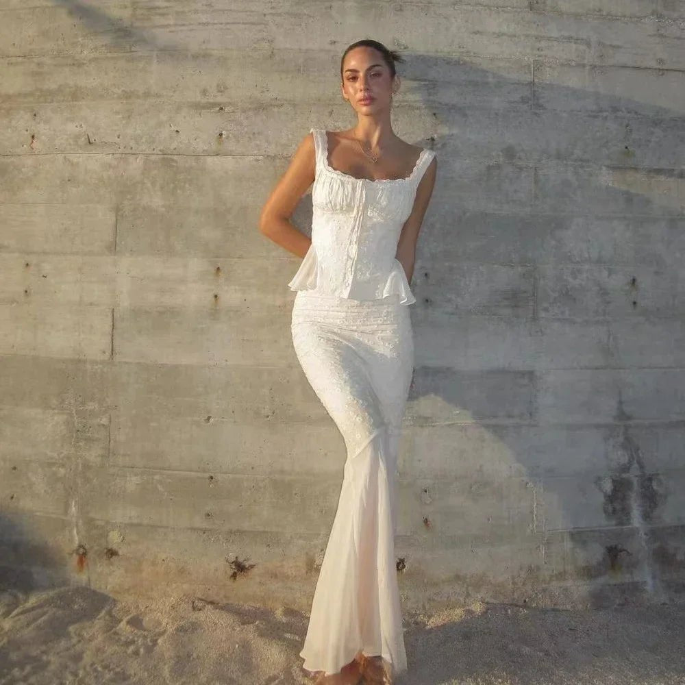 Conjunto de saia sereia Esther
