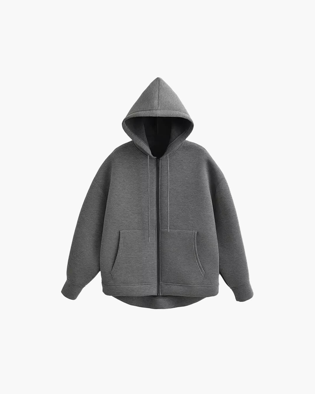 Hoodie com fecho Eveline