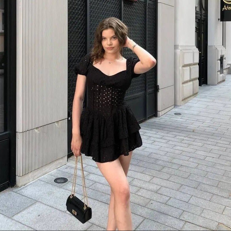 Vestido corpete Elegance Fiona