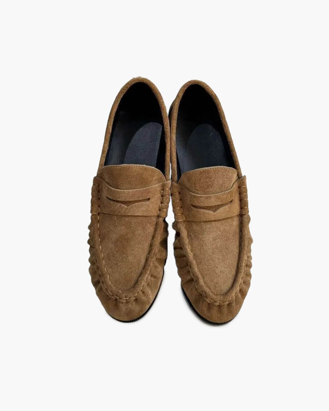 Mocassins de imitação de pele com calcanhar aberto Fiona
