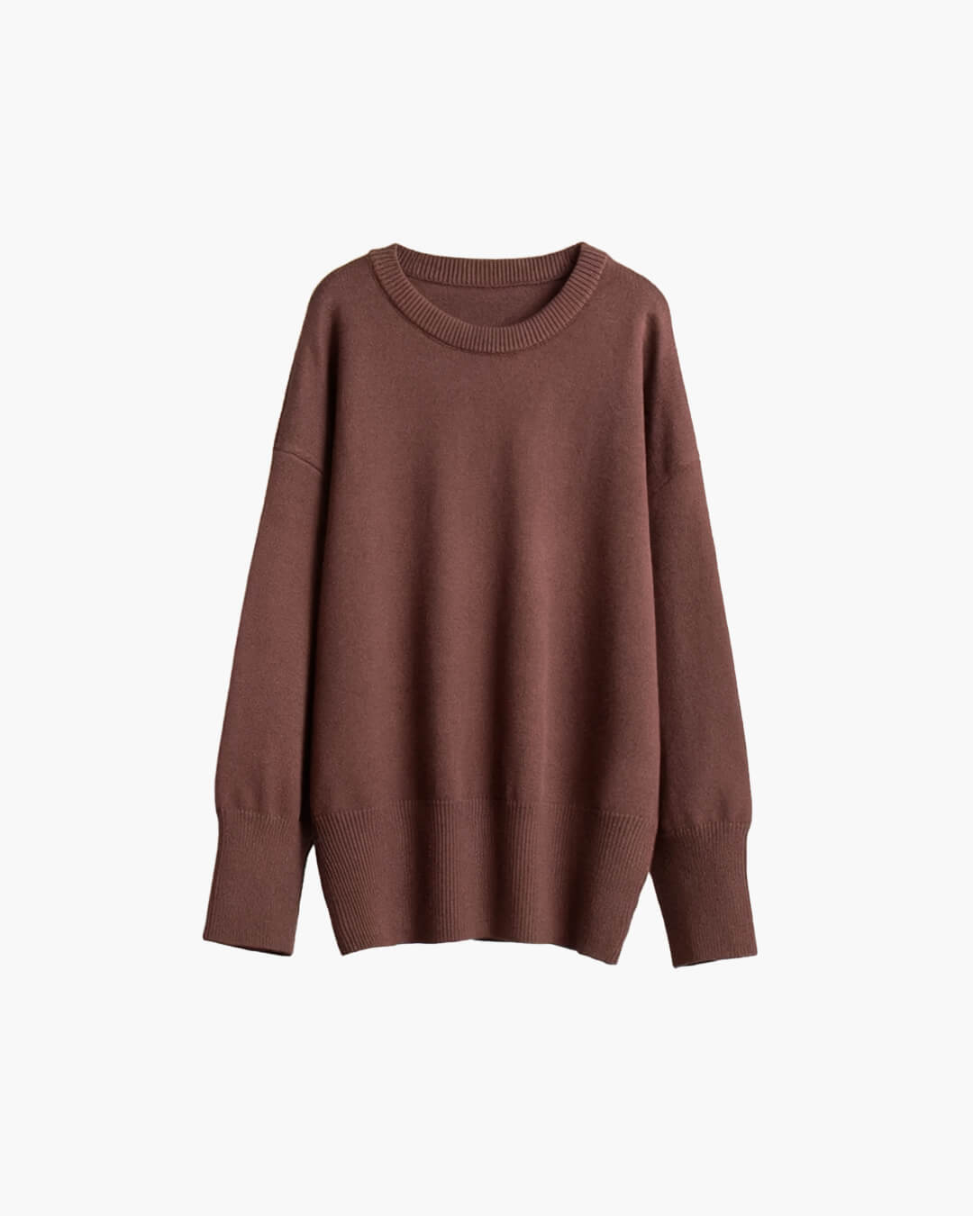Camisola de malha canelada Georgette
