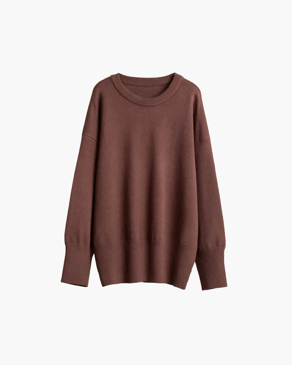 Georgette Ribbed Knit Sweater