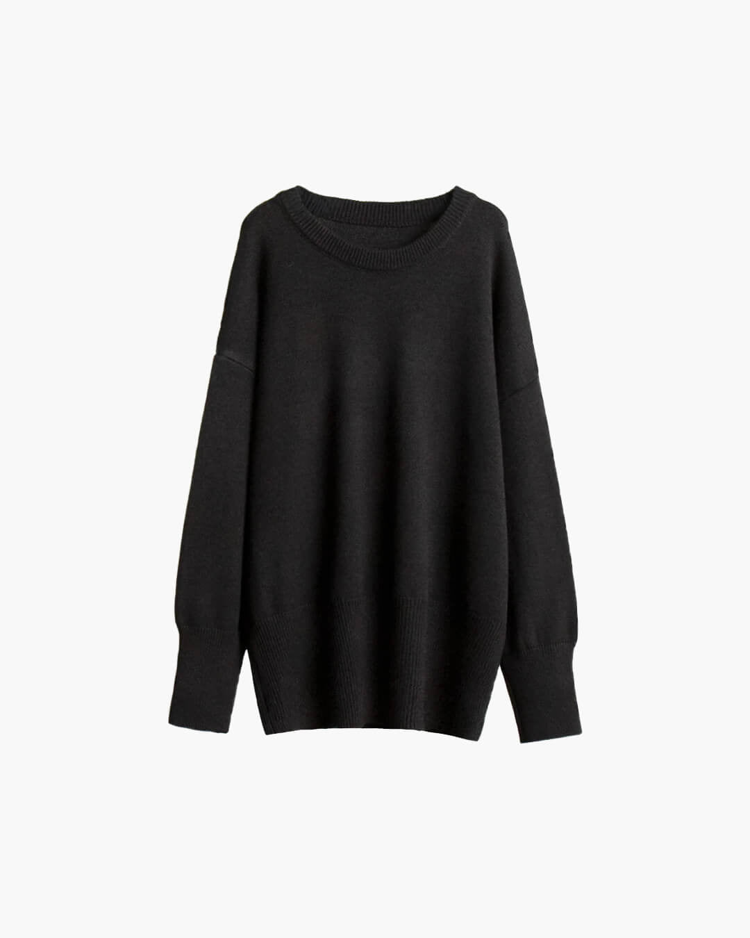 Camisola de malha canelada Georgette