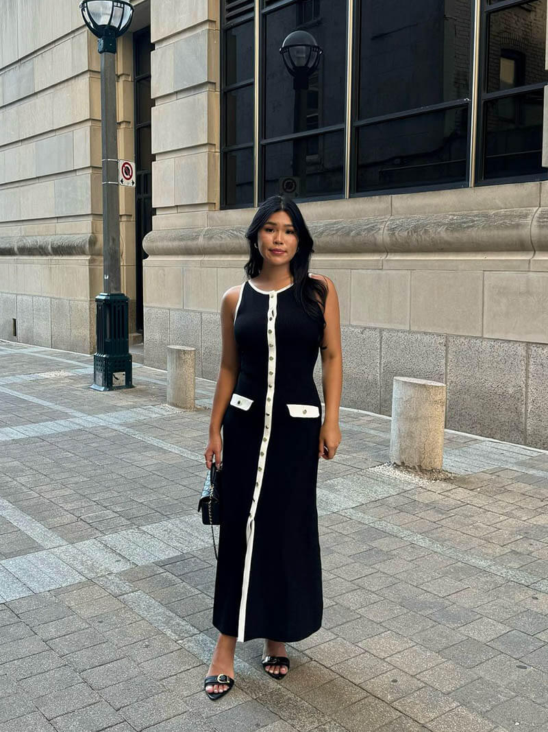 Vestido comprido Georgia