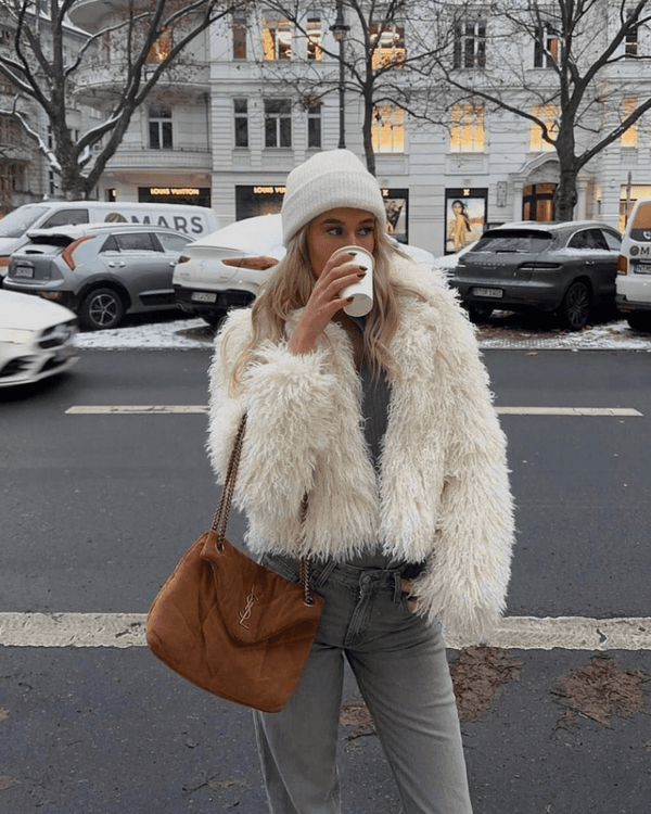 Gerda Faux Fur Short Jacket