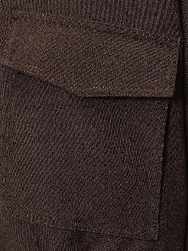 Blusão bomber Ginny com bolsos de aba