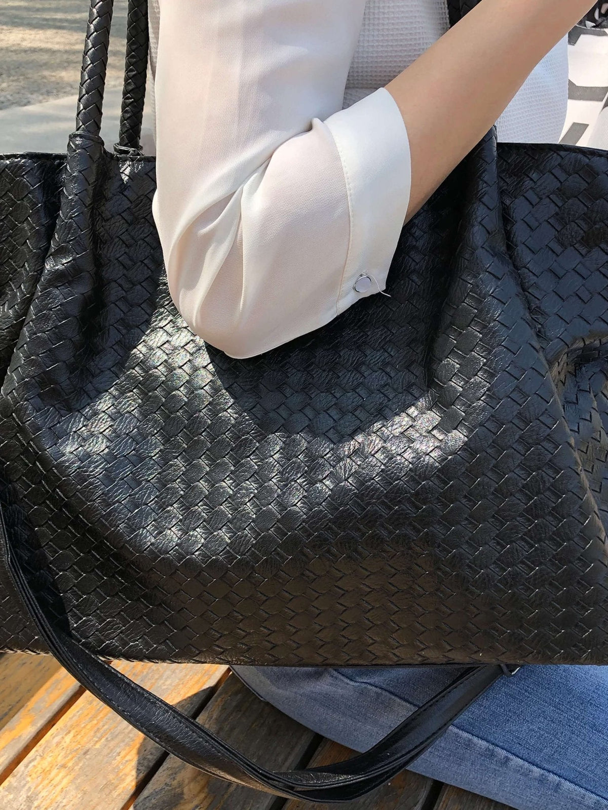 Mala entrançada Gracie XL